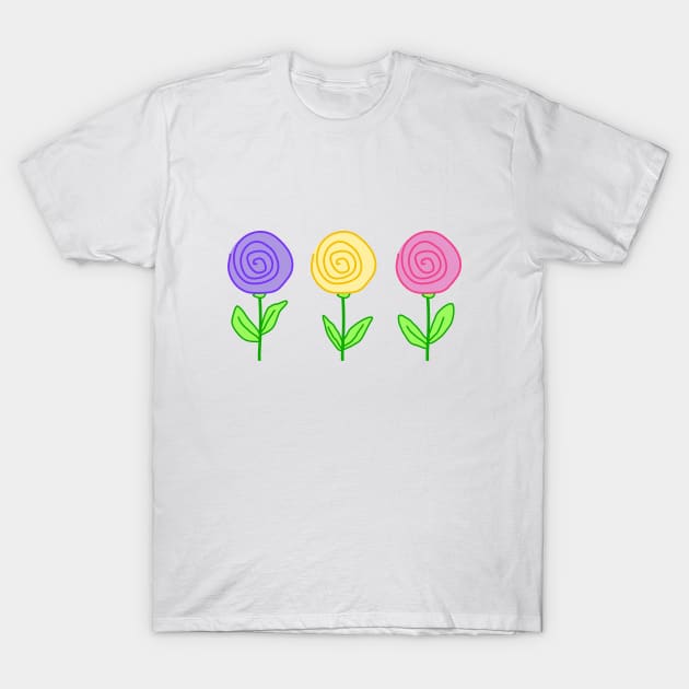 Cute flowers T-Shirt by TanyaHoma